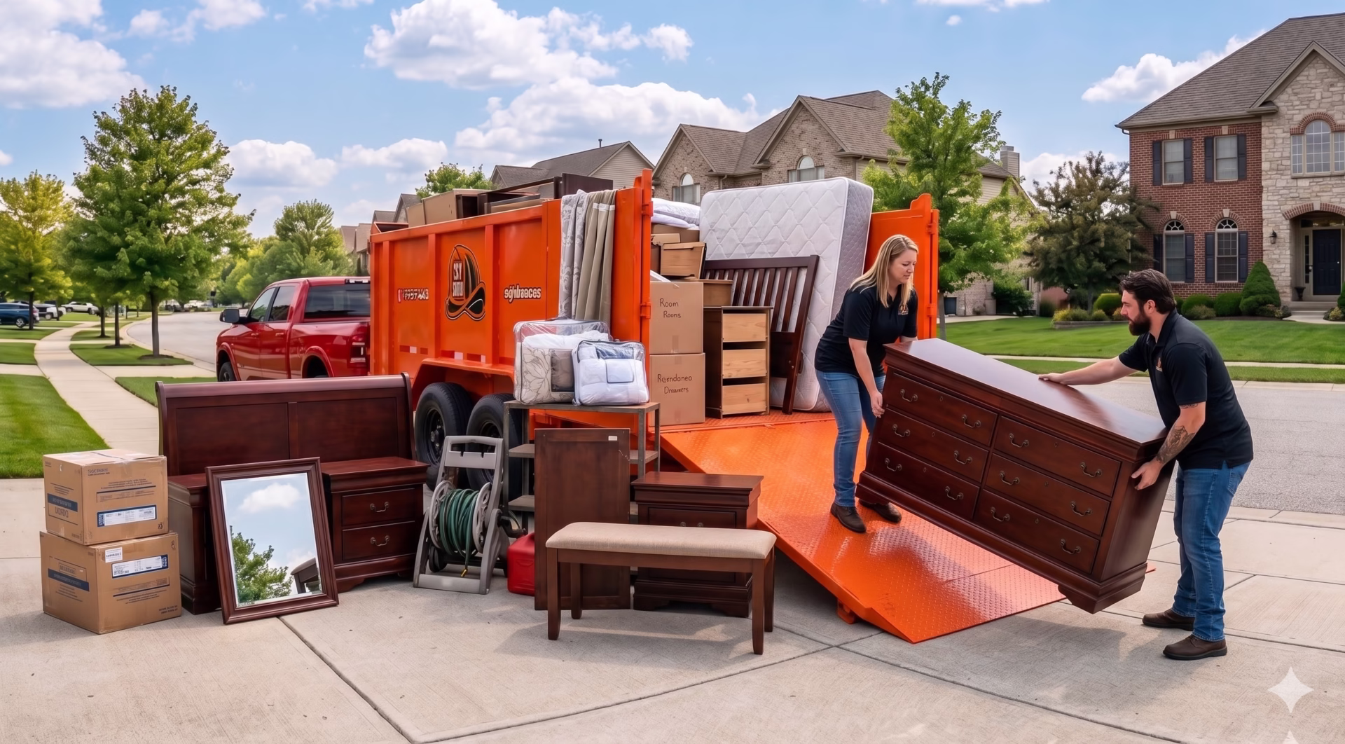 Can you handle whole-home or property cleanouts in Fishers?