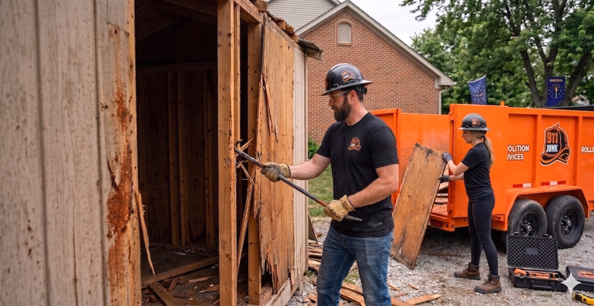 What types of structures can you demolish?