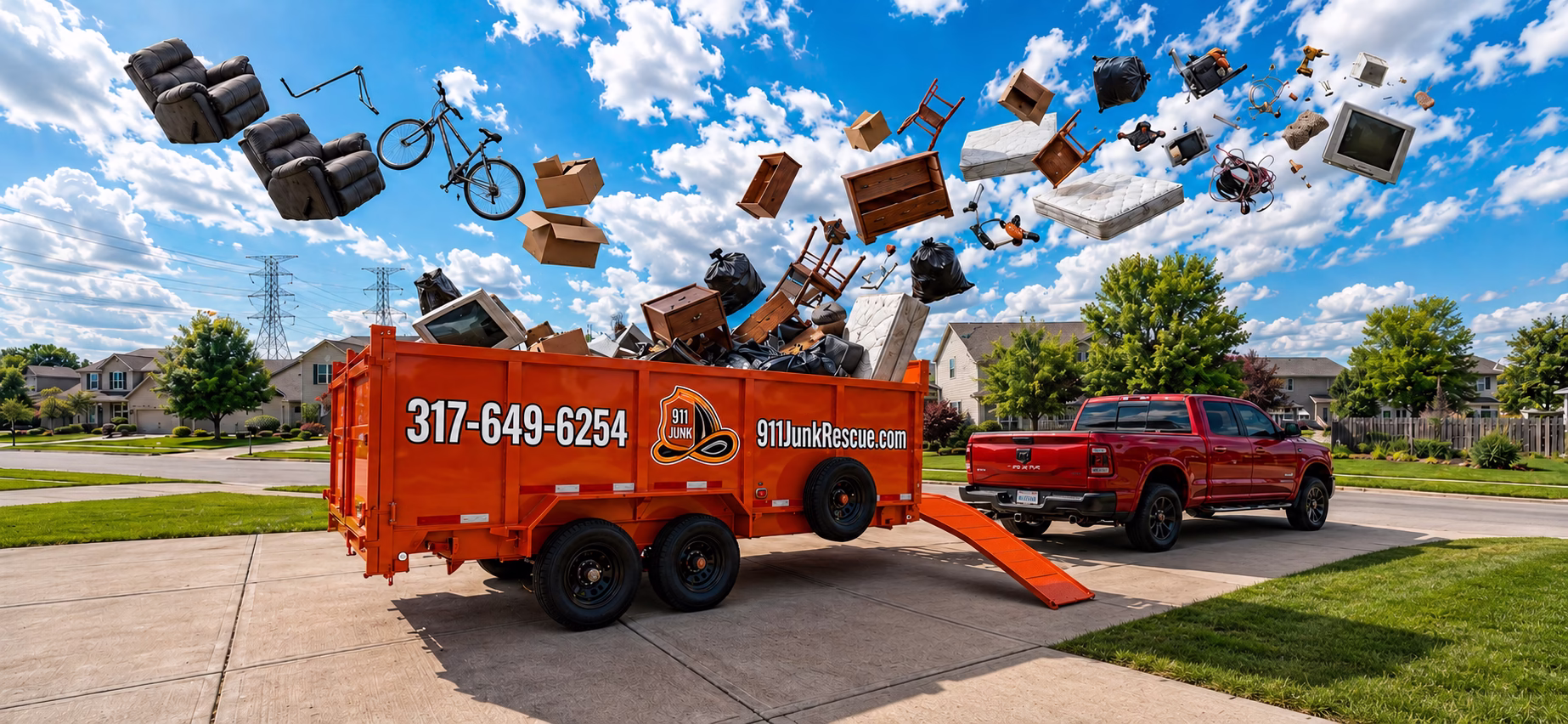 Do I need to move everything to the curb?