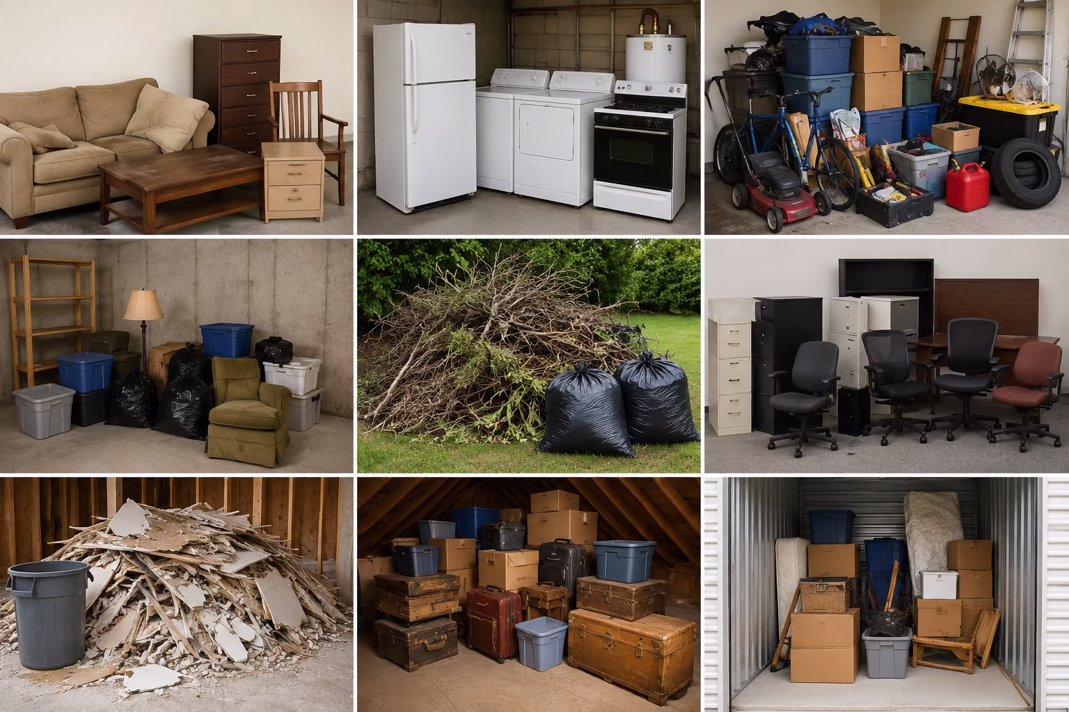 What items can 911 Junk remove?